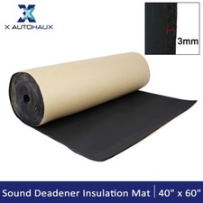 118mil 16.36sqft Car Speaker Carpet Heat Foam Sound Deadener Mat Liner 152x100cm picture
