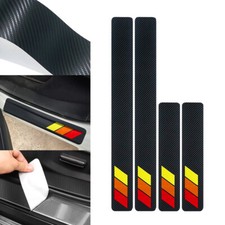 4x For Toyota Accessories Car Door Sill Plate Protector Scuff Entry Guard Cover picture