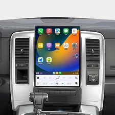 13.8-INCH Tesla Vertical Screen Android 13 for Dodge RAM 2008-2012 Car GPS Radio picture
