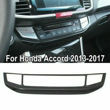 Carbon Fiber AC Switch Panel Cover Trim Console For Honda Accord 2013-2017 #LI picture