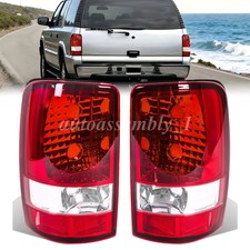 For 2000-2006 Chevy Tahoe Suburban GMC Yukon Denali Red Tail Lights Brake Lamps picture