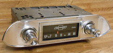 VINTAGE GM Chevrolet DELCO Chevy II Nova CLASSIC CAR Radio W/KNOBS & BEZEL NICE picture