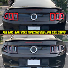 Tail Lights for 2010-2014 Ford Mustang LED Sequential Signal DRL Brake Lamps Set picture