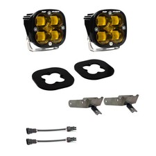 Baja Designs 11-16 Ford Super Duty Fog Pocket Kit - Amber picture