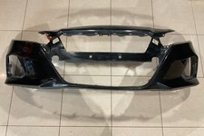 Front Bumper Cover Black 2019-2022 Nissan Altima S SL SR SV CAPA picture