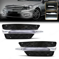 For 2013-2014 Mercedes-Benz W204 C-Class LED DRL Daytime Running Lights Fog Lamp picture