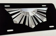 Philippine Filipino Sun Car Tag Diamond Etched Engraved Metal License Plate picture