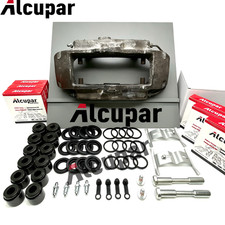 For Touareg Front Brake Caliper Rebuild Kit 6pot 330mm Discs piston Hardware 18z picture