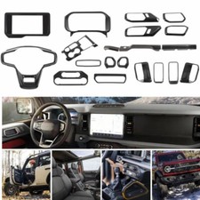 20PC Car Inner Panel Decor Trim Cover Trim Kit For Ford Bronco 2021+ accessories picture