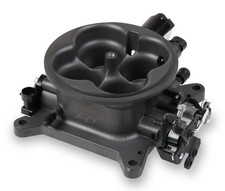 Holley Universal 4-Barrel 1000 CFM Throttle Body 4150 Square-Bore Flange Gray picture