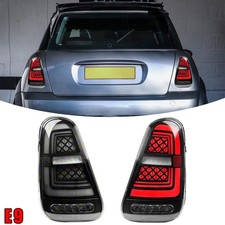 Pair E9 Smoke LED Tail Lights Rear Lamps For 2002- 2006 Mini Cooper R50 R52 R53 picture