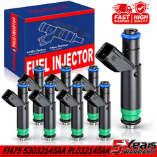 For Upgrade Fuel Injectors 53032704AB Set (8) for 2004-2007 Dodge Jeep 4.7 V8 picture