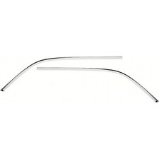 1967-68 Camaro 1967-69 Firebird; Interior Headliner Side Moldings; Polished picture