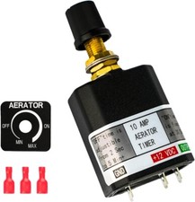 Livewell Timer Switch for Boat Aerator Timer Adjustable 12 Volt 10 A picture