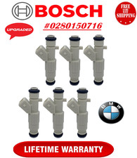 NEW HP&TORQUE UPGRADE OEM Bosch x6 4hole 30LB IVgen Fuel Injectors for 87-88 BMW picture