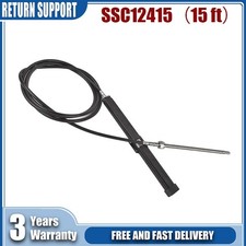 15 Foot Rack Pinion Steering Cable Fit Teleflex SSC124 XR-4 SSC12415 The Rack picture