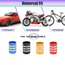 4Color 4PC Metal Wheel Valve Stem Tire Cap Trims For Car Bike Truck Dust Cover picture