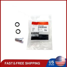 NEW 24V Common Rail Fuel Return Restricted Banjo Bolt 3957290 Fits Dodge Cummins picture