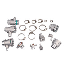 10Pcs Aluminum Water Hose Connectors for BMW B48 Engine picture