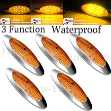 5x Amber LED Side Marker Lights 6.5