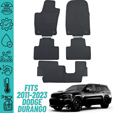 Floor Mats For Dodge Durango 2011-2023 Heavy Duty All Weather 3Row,2nd Row Bench picture
