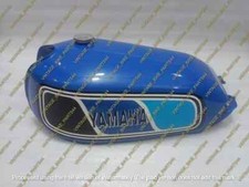 Yamaha 250 DT DT250 Enduro Blue Painted Aluminium Fuel Petrol Tank+Cap 1977-1979 picture