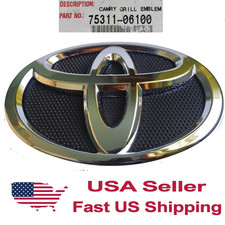 75311-06100 2010 2011 FOR Toyota Camry SE XLE LE-Sedan 4Dr Front Grill Emblem picture