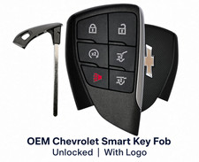 OEM Chevrolet Tahoe Suburban 2021-2026 Smart Key Fob YGOG21TB2 with Logo picture