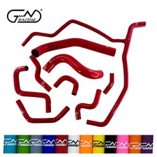 Fit 2011-2023 Charger Challenger Chrysler 300 3.6L V6 Silicone Radiator Hose Red picture