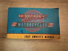 Harley-Davidson Motorcycles 1992 Owners Manual 99466-92 picture