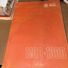 Workshop manual 1100 to 1300 Austin Morris group Austin Morris woolley Riley MG picture