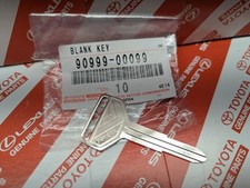 90999-00099 Key Blank - 1983-1991 Camry 1981-1988 Cressida Sedan -Genuine Toyota picture
