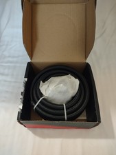 EVIL ENERGY 6AN Fuel Line AN6 Braided Nylon CPE Fuel Hose 20Ft Black w/Fittings picture