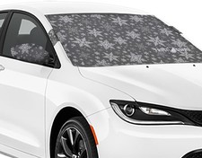 FrostGuard Plus Winter Windshield Cover - Snowflake, Standard picture