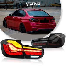 FULL LED Smoked Tail Lights For 2012-2018 BMW 3 Series Sedan M3 F30 F35 F80 GTS picture