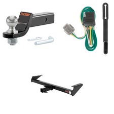 CURT Class 3 Tow Package Trailer Hitch, Wiring, Ball Mount - 13241, 55441, 45836 picture