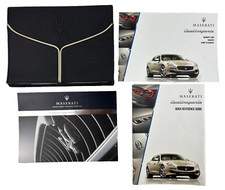 2014-16 Maserati Quattroporte Digital Owners Manual Quick Reference Guide Set picture