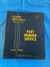 1969-1970 Glenn Mitchell  Part Number Service Mopar picture