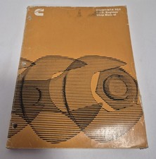 CUMMINS DIESEL NH NT NTA 855 CID ENGINE SHOP SERVICE MANUAL REPAIR OVERHAUL 1981 picture