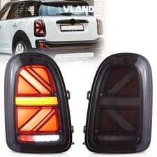 VLAND Smoked LED Tail Lights For 2017-UP MINI Cooper Countryman F60 W/Sequential picture