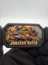 Jurassic World Uv Edition Badge of Honor 3M Adhesive Acrylic Emblem For Jeep picture