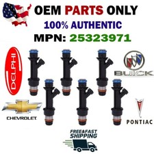 OEM x6 Delphi Fuel Injectors for 2000-2005 Chevrolet & Buick & Pontiac 3.8L V6 picture