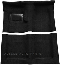 ACC 66-70 MOPAR B-BODY 2-DR 4-SPD BLACK 80/20 LOOP MOLDED CARPET RUG picture