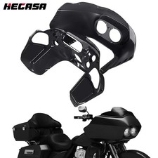 Vivid Black Injection ABS Inner & Outer Fairing For Harley Road Glide 1998-2013 picture