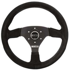 Sparco 015R383PSN R383 330 mm Suede Racing Steering Wheel Universal picture