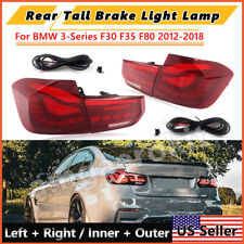 LED Tail Lights For BMW 3 Series F30 F80 2012-2018 Red OLED GTS Style Rear Lamp picture
