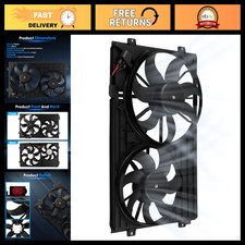 Radiator Cooling Fan Assembly for 2012-2019 Volkswagen Beetle - High Performance picture