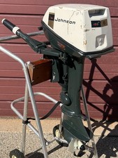 Vintage 6hp Johnson Model 6R-69M Outboard Boat Motor (A100) picture