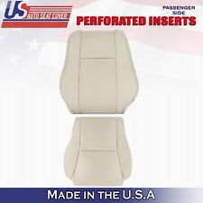 2004 to 2008 For Toyota Solara Passenger Bottom &Top Leather Seat Covers Tan picture