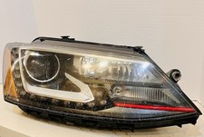 15-16 VW Jetta GLI Right Front AFS Xenon HID Headlight Head Light Lamp AS IS picture